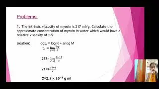 determination of molecular weight by viscosity method