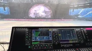 Барабанщик Алексей Кравцов sound check газ пром арена ! Реверберация зала