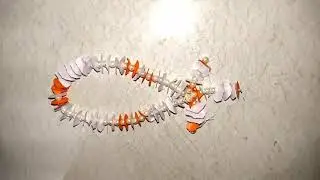 Garland Making For Ganeshji/ garland making from paper/handmade garland for god/mala for krishna ji