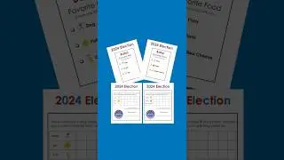 Fun way to teach kids about elections & the voting process! 🗳️ #vote #voting #vote2024 #election