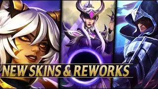 4 NEW PRIMAL AMBUSH SKINS PREVIEW, SYNDRA & TALON REDESIGN REWORK, DRAGONS - League of Legends