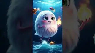 This Cute Fluffy Creature Lights Up the Ocean!