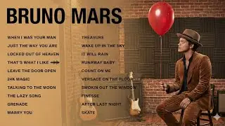 Bruno Mars | Top Songs 2026 Playlist | When I Was Your Man, Just The Way You Are, 24K Magic...