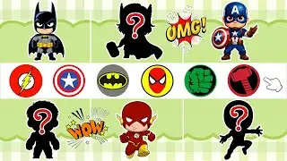 Superheroes Unleashed: Can You Guess the Missing Heroes? 🦸&zwj;♂️🦸&zwj;♀️ | Spider-Man Animation