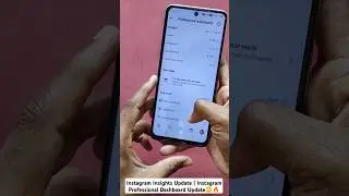 Instagram Insights Update | Instagram Professional Dashboard Update | Instagram Reach Not Showing🔥😳