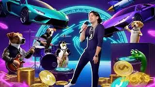 Thje Jack&acute;s - Americano #cryptochallenge #sora2pro #hailuo02 #hailuo #music #lumadreammachine #ai
