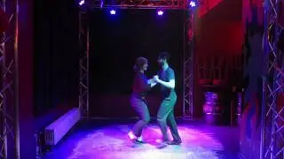 20s Charleston partner dance: Outside turn, inside turn, skates, bunny hop and more