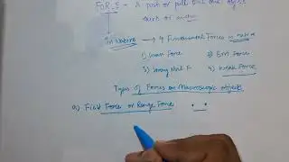 2.1 Newton's law of motion