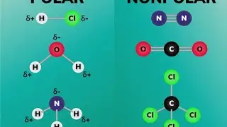 POLAR AND NON POLAR SOLVENTS. CHEMISTRY, INTERMEDIATE. 9TH CLASS