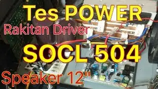 Tes Power Rakitan Trafo BELT 5A 45 ct Driver SOCL 504