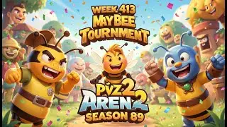 PvZ 2 Arena Week 413 | 1.9M LOW LEVEL Strategy | Season 89 Maybee Updated