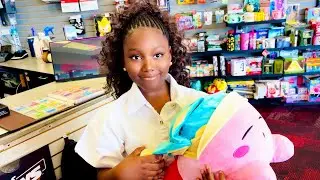 Our older daughter turned ten so we went out to shop for ten things for her birthday present