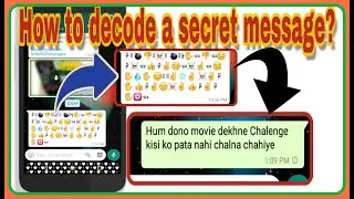 how to create a secret messages by sarfe tech