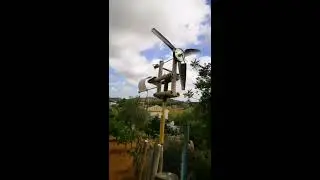 Moinho de vento caseiro | Homemade windmill