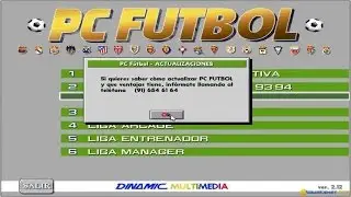 Pc Futbol 2 gameplay (PC Game, 1994)