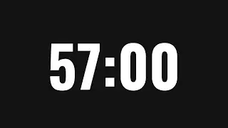 57 Dakika Zamanlayıcı - 57 Minute Timer