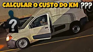 COMO CALCULAR O CUSTO DO KM RODADO DE FIORINO🤔 ÓLEO PNEU MANUTENÇÃO 😱