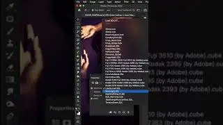 Using preset color filters Photoshop