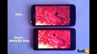 IPS+ vs. Super AMOLED Plus - Screen comparison