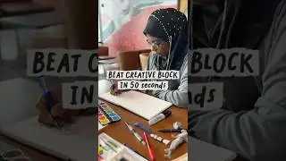 How I Beat Creative Block #art #creativejourney #contentcreatorlife