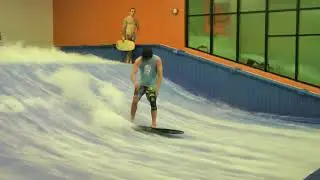 Nick Nguyen Sean Silveira at Fantasy Surf Resort in Orlando Florida FlowRider Pro Tricks and Fails