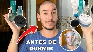 ROTINA NOTURNA DE SKINCARE | PRODUTOS PARA USAR A NOITE LIMPEZA DE PELE COMPLETA