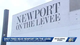 Police: Report of shots fired led to recovery of stolen vehicle, firearm in Newport; 2 arrested