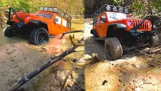 RC Car Extreme Water & Mud Challenge | Powerful Off-Road Test