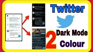 How To Enable Dark Mode On Twitter।। New Twitter Dark Theme।।(Android)