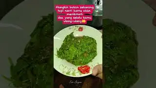 Tumis pakis #masakanrumahan #food #sayurpakis #sehat