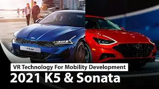 Hyundai Motor Group VR Technology For Mobility Development Kia K5 and Sonata