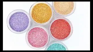 Stamps by Chloe Set of 6 WOW Embossing Glitters - Floral Sparkle Collection
