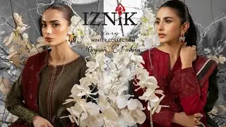 Iznik Luxury Winter Collection 2023 | Iznik new winter unstitched collection 2023
