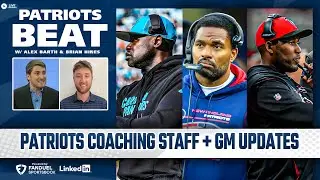 LIVE Patriots Beat: Patriots coaching staff + GM updates