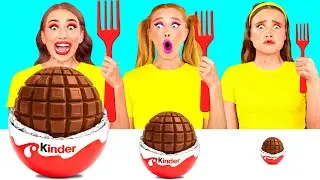 Большая, Средняя или Маленькая Тарелка Челлендж | Смешные Кулинарные Войны от TeamTeen Challenge