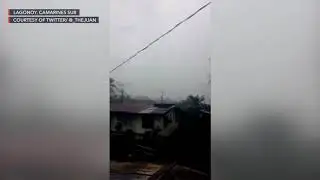 Super Typhoon Rolly (Goni): Strong winds with intense rain batter Lagonoy, Camarines Sur