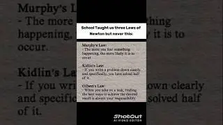 #school taught us 3 laws of Newton but never this#viralvideo #viralshorts