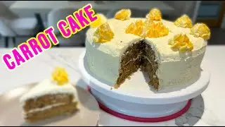 Scrumptious 2 Tier Carrot Cake - With a TWIST