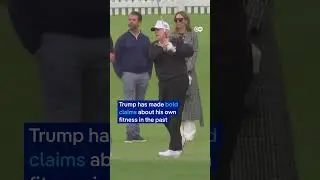 Make America Fit Again? Fitness freak Donald Trump gets US kids working out | DW News