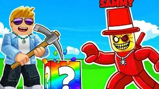 OPENING A REAREST LUCKY BLOCK IN BREAK A LUCKY BLOCK [ROBLOX]!