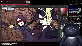 🎄🎅Merry Christmas! 🌟🎄Drawing people on The Big VTuber Canvas! #41