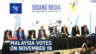 Malaysia announces Polling Day on Nov 19; Nomination Day on Nov 5 | ST Live