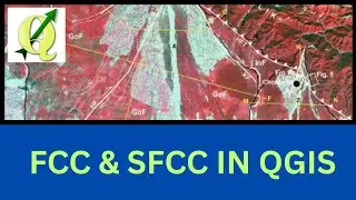 False Color Composition (FCC) and Standard False Color Composition (SFCC) In QGIS। FCC & SFCC। QGIS।