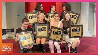 SIX The Musical | Exclusive megasix performance with Toby and Lucy and Queens awarded Gold Discs