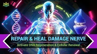 Repair Damage Nerve - Activate DNA Regeneration & Cellular Renewal - Deep Healing Frequencies