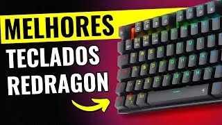TOP 5 MELHORES TECLADOS da REDRAGON CUSTO BENEF&Iacute;CIO (BOM e BARATO!)
