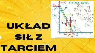 Układ sił z tarciem