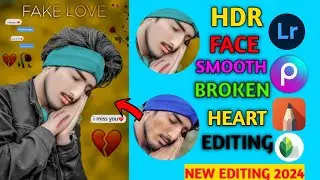 broken heart photo editing 2024 Full HD EDITING face smooth 2024