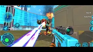 FPS Robot Shooter Strike Anti Terrorist Shooting Android GamePlay Part 6