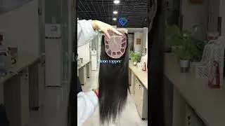 Lace front mono topper in stock , wholesale price #mono #topper #hairloss #hairextensions #wigs